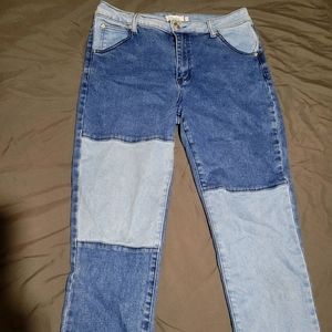 Patchwork jeans